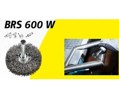 Klingspor K.SZCZOTKA TARCZOWA 40mm TRZPIEŃ BRS600W DRUT FALISTY NIERDZEWNY