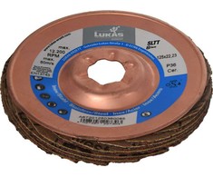 Lukas Erzett LUKAS ŚCIERNICA LISTKOWA 125mm P 36 SLTT CERAMIC AD IQ-SERIES