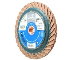 Lukas Erzett LUKAS LAMELLINIS ŠLIFAVIMO DISKAS 125mm P 40 SLTFLEX CERAMIC AD IQ-SERIES