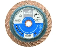 Lukas Erzett LUKAS LAMELLINIS ŠLIFAVIMO DISKAS 125mm P 40 SLTFLEX CERAMIC AD IQ-SERIES