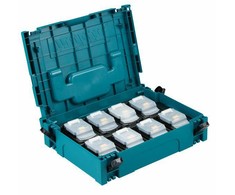 Makita LXT® 18V akumuliatorių rinkinys 199697-1 18V • BL1850B x8 • LXT® • Makpac