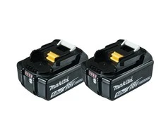 Akumuliatoriai Makita Twinpack BL1850B, 18 V, 2x5,0 Ah Li-ion