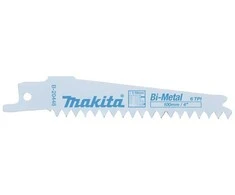 Makita Tiesinio pjūklo pjūkleliai BiM 100x0,9mm (6tpi), 5Vnt., gipso plokštei 5.0-50.0mm B-20448
