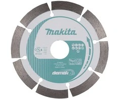 MAKITA DEIMANTINIS DISKAS 115×22,23mm SEGMENTINIS (SAUSAM PJOVIMUI) BETONUI, PLYTOMS, MARMURUI