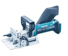 Akumuliatorinė sujungimų freza Makita DPJ180Z, 18 V Li-ion, Be akumuliatorių ir kroviklio