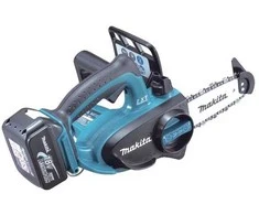 MAKITA grandininis pjūklas 18V 11,5cm DUC122RTE 2x5,0Ah