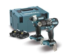 Makita įrankių rinkinys 18V (DHP487 + DTD157) 2x2,0Ah DLX2414AJ