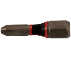 Makita Torsion sukimo antgalis (C-form), PH2(slim)-25mm, 2vnt. Impact Premier E-03143 PH2(slim) • 25 mm • 1/4" • 2 Vnt