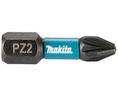 Makita Sukimo antgalis , PZ2X25mm, 25vnt. IMPACT Juodas E-12376
