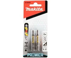 Makita Torsion sukimo antgalis (E-form), T15-50mm, 2vnt. Impact Premier E-03333 T15 • 50 mm • 1/4" • 2 vnt