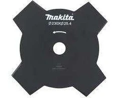 Makita žolės pjovimo diskas 4 dantų 230mm, skirta DUR365U, DUR368A