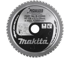 Makita T.C.T. pjūklas SPECIALIZED 136X1.1X20mm 0° T56B-23086