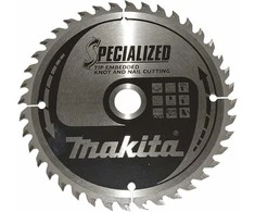 Makita diskinis pjūklas 165x20x40z Specializuota mediena (su vinimis ir mazgais)