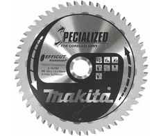 Makita T.C.T. pjovimo diskai aliuminiui, 165 x 20 mm, 54T, EFFICUT E-16760
