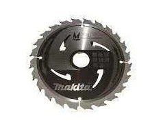 Makita T.C.T. pjūklas M-FORCE 185X2X30mm 15° T24 B-32035 T.C.T • 185 x30 mm • T24 • 15° • Medienai