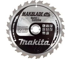 Makita T.C.T. pjūklas MAKBLADE PLUS 260X2.3X30mm 5° T70 B-08707 T.C.T • 260 x30 mm • T70 • 5° • Medienai