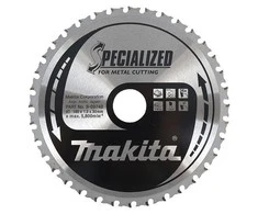 Makita T.C.T. pjūklas SPECIALIZED 305X2.1X25.4mm 0° T60 B-09765 T.C.T • 305 x25.4 mm • T60 • 0° • Metalui