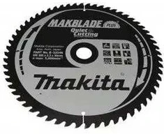 Makita T.C.T. pjūklas MAKBLADE PLUS 305X2.3X30mm 5° T60 B-32546 T.C.T • 305 x30 mm • T60 • 5° • Medienai