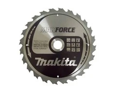 Makita T.C.T. pjūklas 270X2.6X30mm 20° T18 B-12859 T.C.T • 270 x30 mm • T18 • 20° • Medienai
