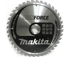Makita T.C.T. pjūklas MAKFORCE 355X3X30mm 20° T60 B-08545 T.C.T • 355 x30 mm • T60 • 20° • Medienai