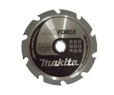 Makita T.C.T. pjūklas MAKFORCE 165X2X20mm 20° T10 B-08159 T.C.T • 165 x20 mm • T10 • 20° • Medienai