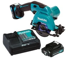 Akumuliatorinis diskinis pjūklas Makita HS301DSAE; 12 V; 2x2,0 Ah akum.