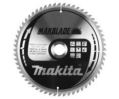 Makita T.C.T. pjūklas MAKBLADE 190X2X20mm 5° T60 B-09042 T.C.T • 190 x20 mm • T60 • 5° • Medienai