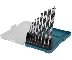 Grąžtas Makita Medžio grąžtų rinkinys 8 dalių. (3,4,5,6,7,8,9,10mm) D-77257