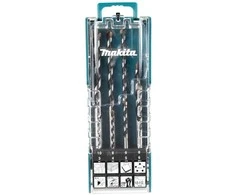 Makita TCT grąžtas su tiesiu kotu / daugialypė medžiaga, 8vnt. Rinkinys (3x70, 4x75, 5x85, 6x100, 6x150, 8x120, 8x150, 10x150) E-15855