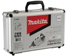 Grąžtas Makita EZYCHANGE BI-METALL 7 dydžių karūnų rinkinys (25,32,40,51,65,68,76 mm) E-12295