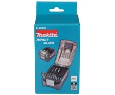 Makita IMPACT Juodas sukimo antgaliai XGT akumuliatoriaus formos dėkle E-22850