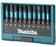 Makita Sukimo antgalis , 10vnt. IMPACT Juodas E-12011