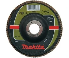 MAKITA LAMELINIS ŠLIFAVIMO DISKAS SI CARBID 125×22,23mm P 80 AKMUO, KERAMIKA, PLASTIKAS