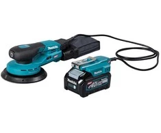 Makita BO004CGZ Akumuliatorinis ekscentrinis šlifuoklis XGT 40V, 150mm/3mm, AWS (be AWS lusto), Be akumuliatorių ir kroviklio!