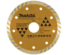 Makita TURBO segmentas 115MM akmeniui/betonui geltonas A-84143