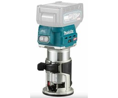 Akumuliatorinė kantų freza Makita RT001GZ17; 40 V (be akumuliatoriaus ir pakrovėjo)