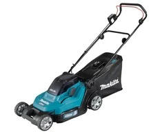 Makita Akumuliatorinė vejapjovė DLM432CT2 2x18V 2x5,0Ah 43cm
