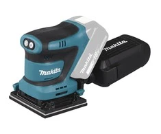MAKITA akumuliatorinis ekscentrinis šlifuoklis DBO480Z 18V 93x185mm be akumuliatoriaus ir kroviklio
