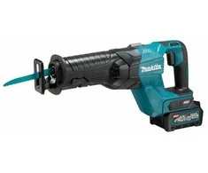 Makita JR001GM201 Reciprocating saw XGT, 32mm stroke; 3,54kg; greitas ašmenų keitimas; bešepetėlinis variklis, 2X4,0Ah, greitasis kroviklis ; įrankių dėklas
