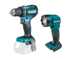 Makita įrankių rinkinys 18V DLX2349J (DDF485 + DML815) 3x3,0Ah