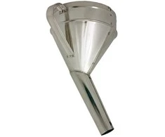LEJEK METALOWY SKOŚNY fi 23cm