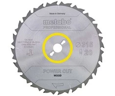 Mbg Piotr Kizlinski METABO diskinis pjūklas HW/CT 315x30x20z POWER CUT WOOD PROFESSIONAL