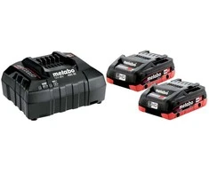 METABO akumuliatorius 18V 4,0Ah LIHD 2vnt.. + Įkroviklis ASC 55