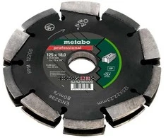 Deimantinis pjovimo diskas Metabo Professional; 125x18x22 mm