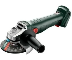 Kampinis šlifuoklis Metabo W 18 7-125; 125 mm; 18 V (be akumuliatoriaus ir pakrovėjo)