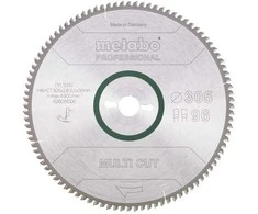 Pjovimo diskas medienai Metabo 628091000; 305x30 mm; Z96
