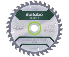 METABO DISKINIS PJŪKLAS HW/CT 165x20x36z CORDLESS CUT WOOD CLASSIC