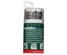 Universalių grąžtų komplektas Metabo 627190000; 18 vnt.