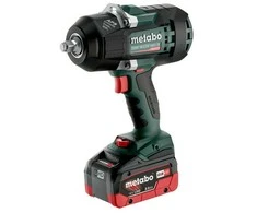 METABO Smūginis veržliasukis SSW 18 LTX 1450 BL 2x8,0Ah LiHD METABOX