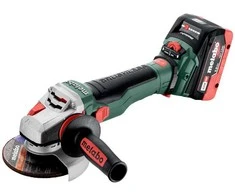 METABO šlifuoklis KĄT.125 WVB 18 LTX BL 15-125 QUICK 2x5,5Ah LiHD METABOX